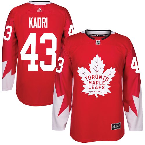 Maple Leafs #43 Nazem Kadri Red Alternate Stitched Youth NHL Jersey