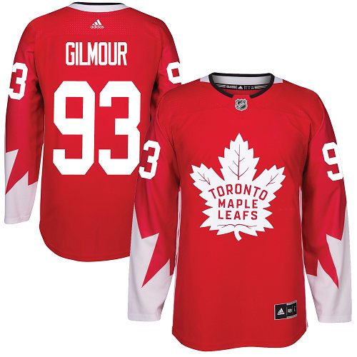Maple Leafs #93 Doug Gilmour Red Alternate Stitched Youth NHL Jersey