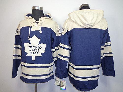 Youth Maple Leafs Blank Blue Sawyer Hooded Sweatshirt Stitched NHL Jersey Youth Maple Leafs Blank Blue Sawyer Hooded Sweatshirt Stitched NHL Jersey
