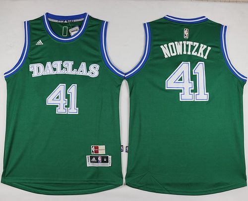 Mavericks #41 Dirk Nowitzki Green Hardwood Classics Performance Stitched NBA Jersey Mavericks #41 Dirk Nowitzki Green Hardwood Classics Performance Stitched NBA Jersey