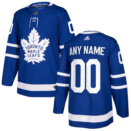 Men's Adidas Maple Leafs Personalized Authentic Royal Blue Home NHL Jersey Men's Adidas Maple Leafs Personalized Authentic Royal Blue Home NHL Jersey