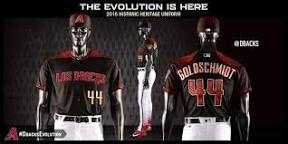 Men's Arizona Diamondbacks#44 Paul Goldschmidt Majestic Black Official Cool Base Player Jersey