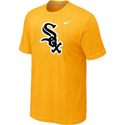 Men's Chicago White Sox Yellow Nike Practice Legend Performance T-Shirt