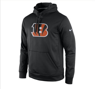 Men's Cincinnati Bengals Nike Black Practice Performance Pullover Hoodie