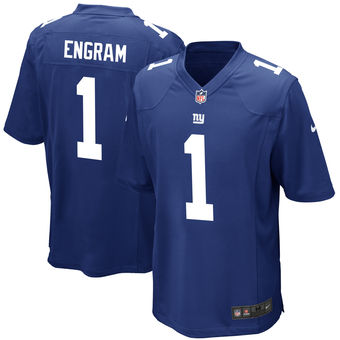 Men's Evan Engram New York Giants Nike 2017 Draft Pick Game Jersey - Royal