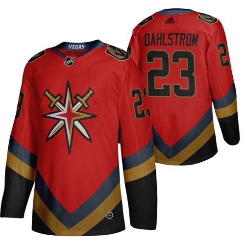 Men's Golden Knights Carl Dahlstrom 2021 Reverse Retro Fourth Jersey