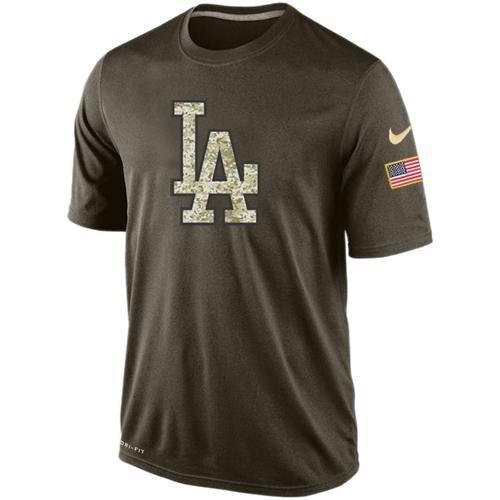 Men's Los Angeles Dodgers Salute To Service Nike Dri-FIT T-Shirt Men's Los Angeles Dodgers Salute To Service Nike Dri-FIT T-Shirt
