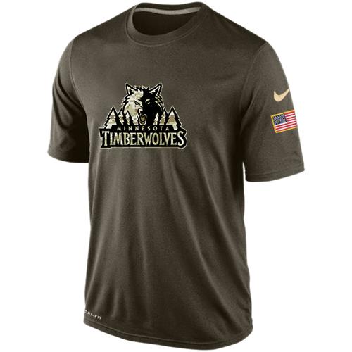 Men's Minnesota Timberwolves Salute To Service Nike Dri-FIT T-Shirt Men's Minnesota Timberwolves Salute To Service Nike Dri-FIT T-Shirt