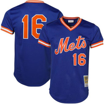 Men's New York Mets Dwight Gooden Mitchell & Ness Royal Cooperstown Mesh Batting Practice Jersey Men's New York Mets Dwight Gooden Mitchell & Ness Royal Cooperstown Mesh Batting Practice Jersey