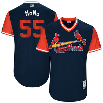 Men's St. Louis Cardinals Stephen Piscotty MoMo Majestic Navy 2017 Players Weekend Authentic Jersey Men's St. Louis Cardinals Stephen Piscotty MoMo Majestic Navy 2017 Players Weekend Authentic Jersey