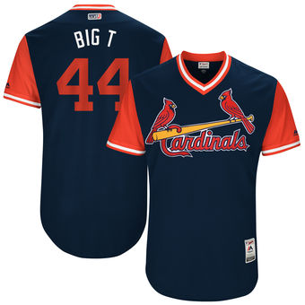 Men's St. Louis Cardinals Trevor Rosenthal Big T Majestic Navy 2017 Players Weekend Authentic Jersey Men's St. Louis Cardinals Trevor Rosenthal Big T Majestic Navy 2017 Players Weekend Authentic Jersey