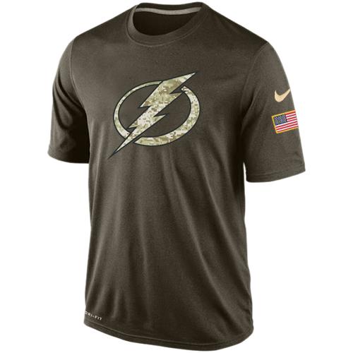 Men's Tampa Bay Lightning Salute To Service Nike Dri-FIT T-Shirt Men's Tampa Bay Lightning Salute To Service Nike Dri-FIT T-Shirt