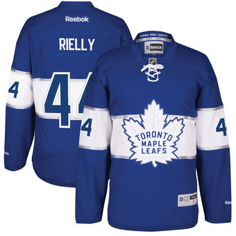 Men's Toronto Maple Leafs Morgan Rielly Reebok Blue 2017 Centennial Classic Premier Player Jersey Men's Toronto Maple Leafs Morgan Rielly Reebok Blue 2017 Centennial Classic Premier Player Jersey