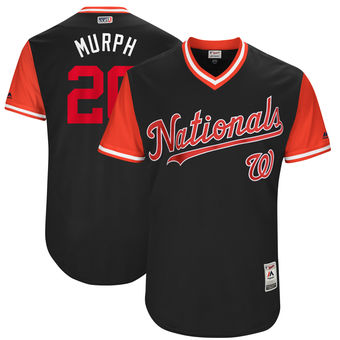 Men's Washington Nationals Daniel Murphy Murph Majestic Navy 2017 Players Weekend Authentic Jersey Men's Washington Nationals Daniel Murphy Murph Majestic Navy 2017 Players Weekend Authentic Jersey