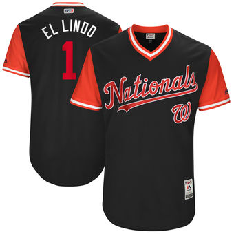 Men's Washington Nationals Wilmer Difo El Lindo Majestic Navy 2017 Players Weekend Authentic Jersey Men's Washington Nationals Wilmer Difo El Lindo Majestic Navy 2017 Players Weekend Authentic Jersey