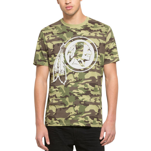 Men's Washington Redskins '47 Camo Alpha T-Shirt