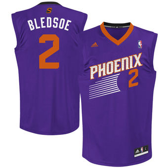 Mens Phoenix Suns Eric Bledsoe adidas Purple Replica Road Jersey