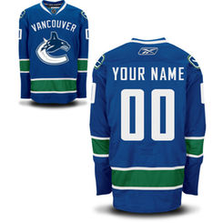 Mens Vancouver Canucks Royal Blue Reebok EDGE Authentic Custom Home Jersey Mens Vancouver Canucks Royal Blue Reebok EDGE Authentic Custom Home Jersey