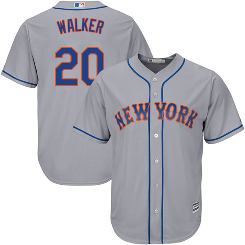 Mets #20 Neil Walker Grey Cool Base Stitched Youth MLB Jersey Mets #20 Neil Walker Grey Cool Base Stitched Youth MLB Jersey