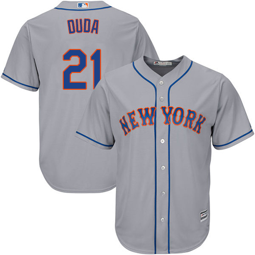 Mets #21 Lucas Duda Grey Cool Base Stitched Youth MLB Jersey Mets #21 Lucas Duda Grey Cool Base Stitched Youth MLB Jersey