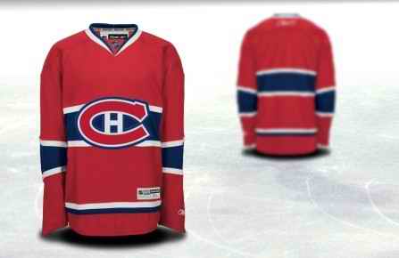 Montreal Canadiens Men Customized Red Jersey Montreal Canadiens Men Customized Red Jersey