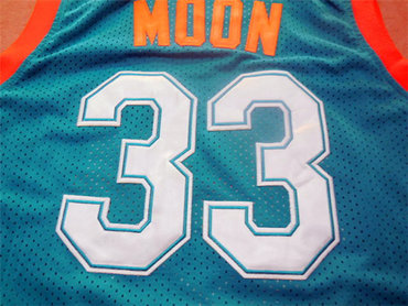 Movie Edition Jersey #33 MOON green mesh jerseys