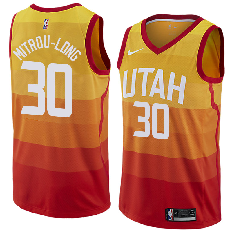 NBA Utah Jazz 30# Mitrou-long Jerseys NBA Utah Jazz 30# Mitrou-long Jerseys