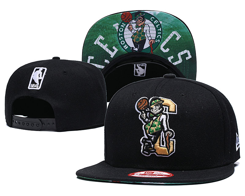 NBA Boston Celtics Fresh Logo Green Adjustable Hat (3)
