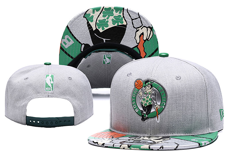 NBA Boston Celtics Fresh Logo Green Adjustable Hat 1