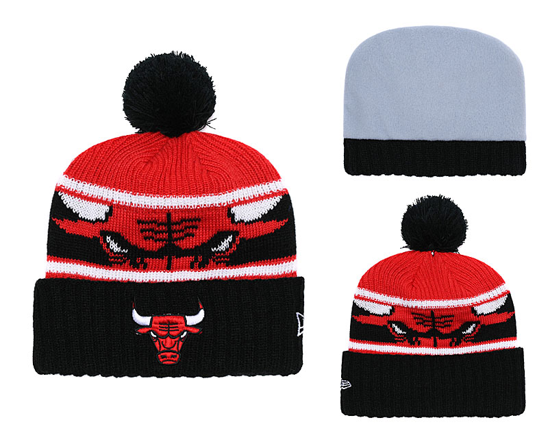 NBA Chicago Bulls Team Logo Knit Hat