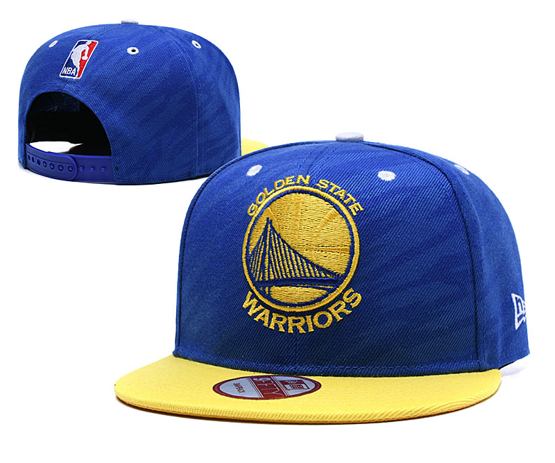 NBA Golden State Warriors Fresh Logo Blue Ajustable Hat NBA Golden State Warriors Fresh Logo Blue Ajustable Hat