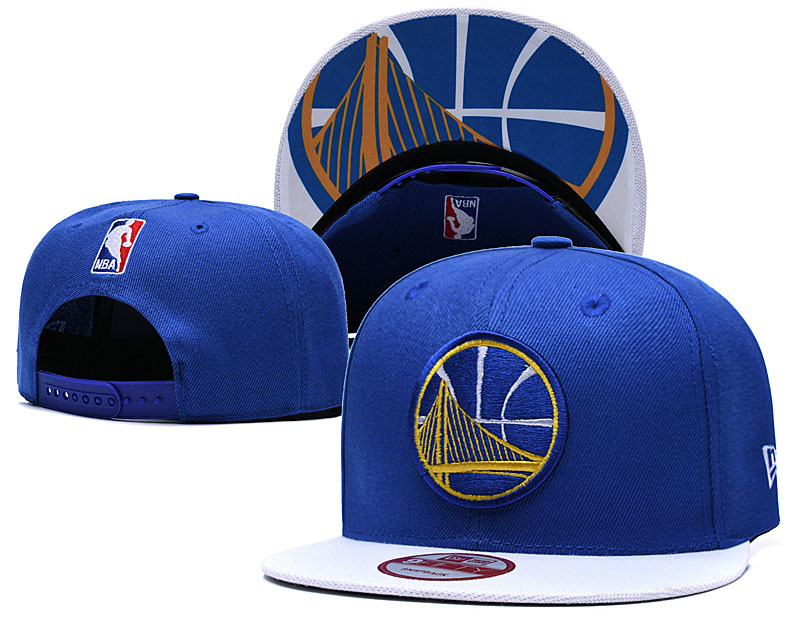 NBA Golden State Warriors Team Logo Blue Adjustable Hat 1 NBA Golden State Warriors Team Logo Blue Adjustable Hat 1