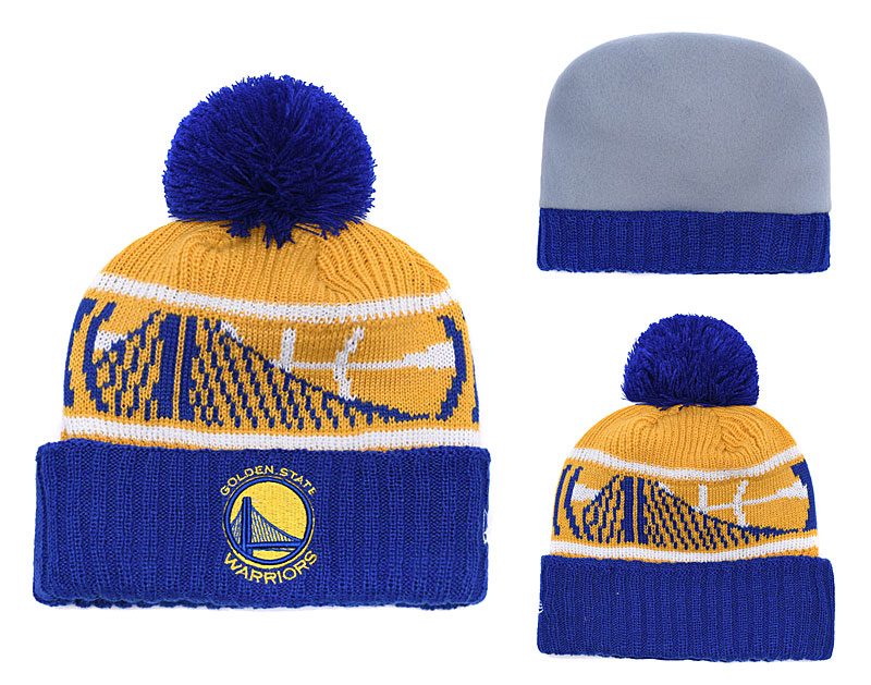 NBA Golden State Warriors Team Logo Knit Hat 1
