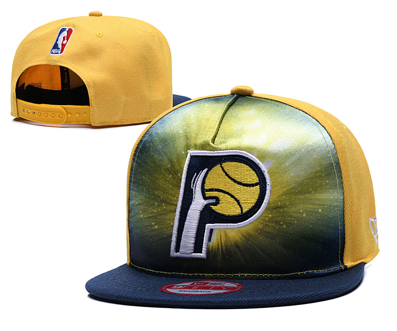 NBA Indiana Pacers Team Logo Adjustable Hat (2)
