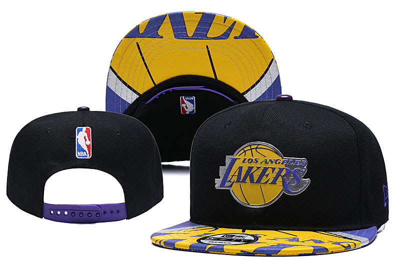 NBA Los Angeles Lakers Team Logo Purple Adjustable Hat