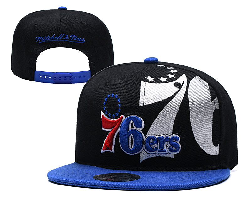 NBA Philadelphia 76ers Stitched Snapback Adjustable Hat