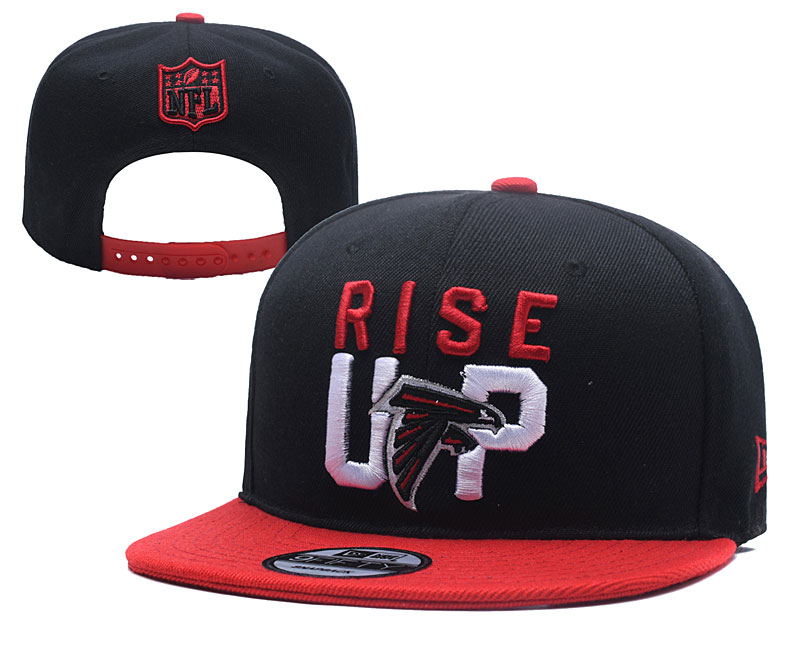 NFL Atlanta Falcons Rise Up Black Adjustable Hat NFL Atlanta Falcons Rise Up Black Adjustable Hat