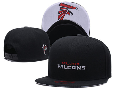 NFL Atlanta Falcons Simple Logo Black Adjustable Hat NFL Atlanta Falcons Simple Logo Black Adjustable Hat