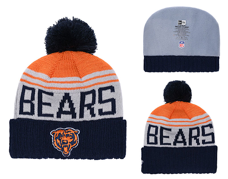 NFL Chicago Bears Team Logo 2017 Sideline Knit Hat