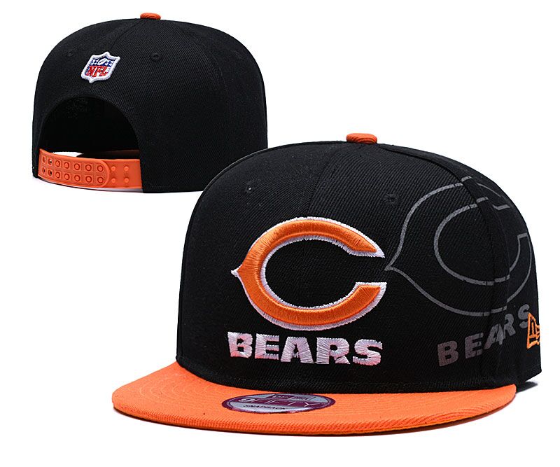 NFL Chicago Bears Team Logo Black Adjustable Hat NFL Chicago Bears Team Logo Black Adjustable Hat