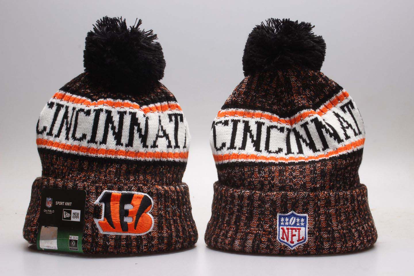 NFL Cincinnati Bengals Fresh Logo Knit Hat 2