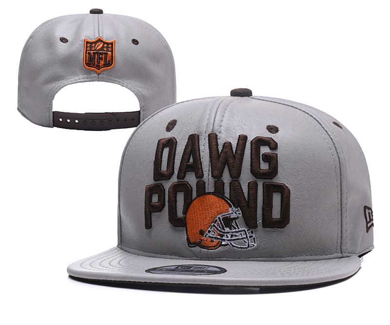 NFL Cleveland Browns Dawg Pound Gray Adjustable Hat YD NFL Cleveland Browns Dawg Pound Gray Adjustable Hat YD