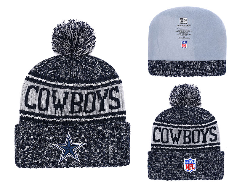 NFL Dallas Cowboys Team Logo White Knit Hat 0 NFL Dallas Cowboys Team Logo White Knit Hat 0