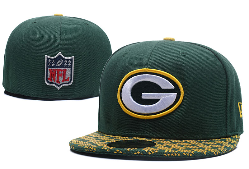 NFL Green Bay Packers Team Logo Green Fitted Hat