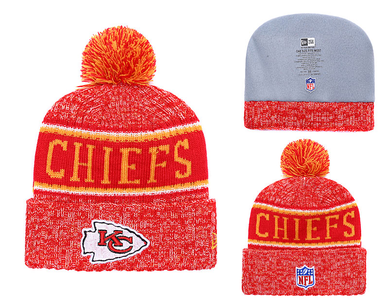 NFL Kansas Chiefs Team Logo Knit Hat