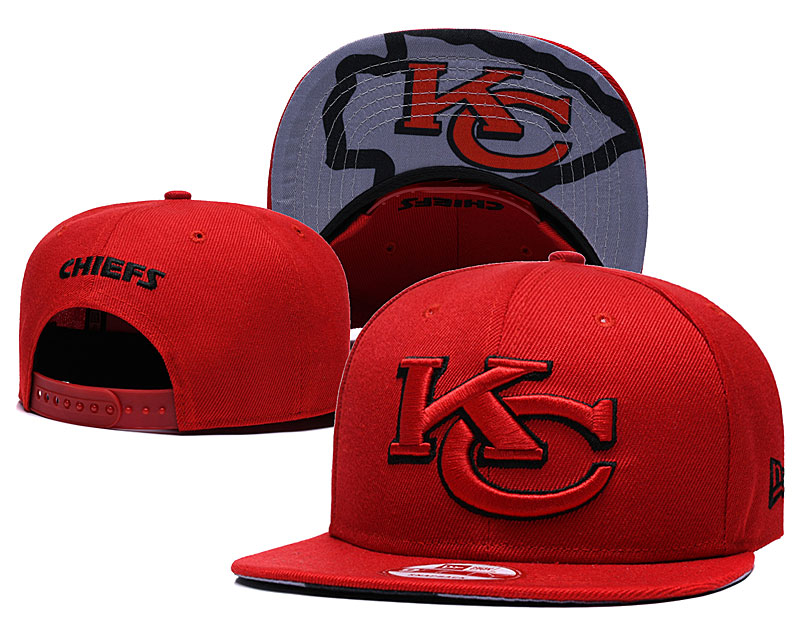 NFL Kansas Chiefs Team Logo Red Adjustable Hat NFL Kansas Chiefs Team Logo Red Adjustable Hat
