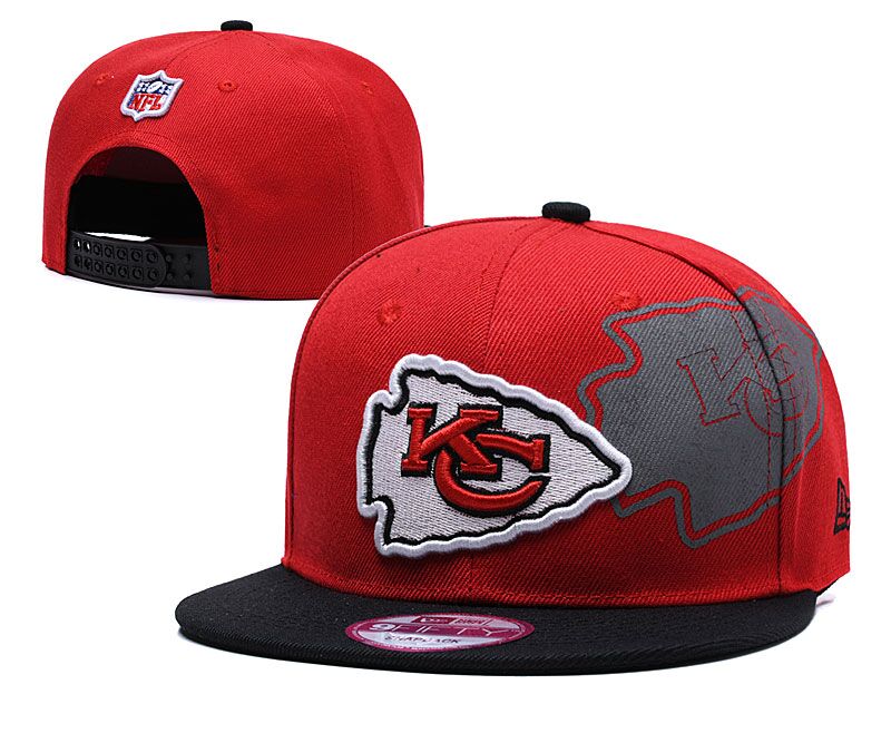 NFL Kansas Chiefs Team Logo Red Adjustable Hat NFL Kansas Chiefs Team Logo Red Adjustable Hat