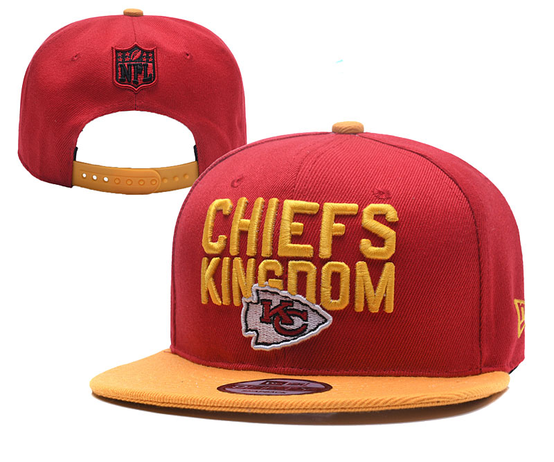 NFL Kansas City Chiefs Kingdom Red Adjustable Hat