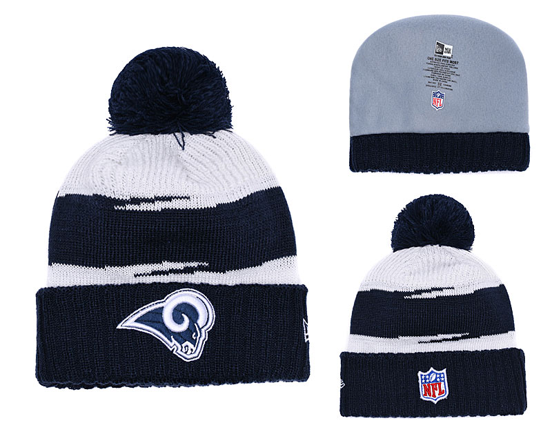 NFL Los Angeles Rams Team Logo 2017 Sideline Knit Hat