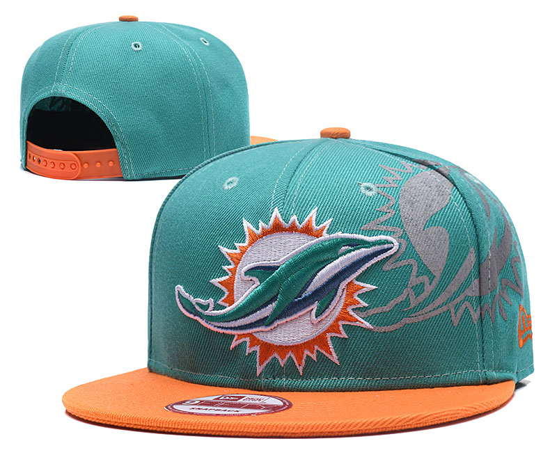 NFL Miami Dolphins Go Fins Gray Adjustable Hat  0